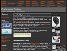 Tablet Screenshot of clubmaker-online.com